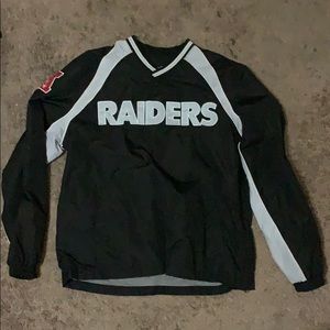 NFL medium raiders wind breaker